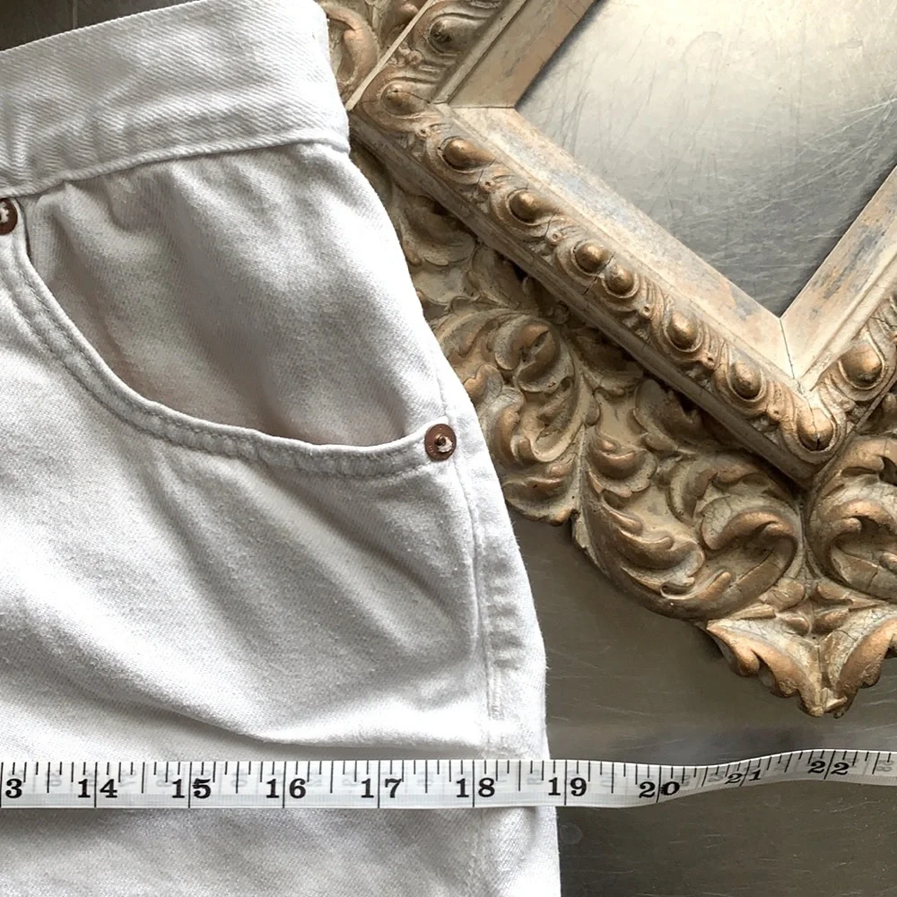 rag & bone white denim